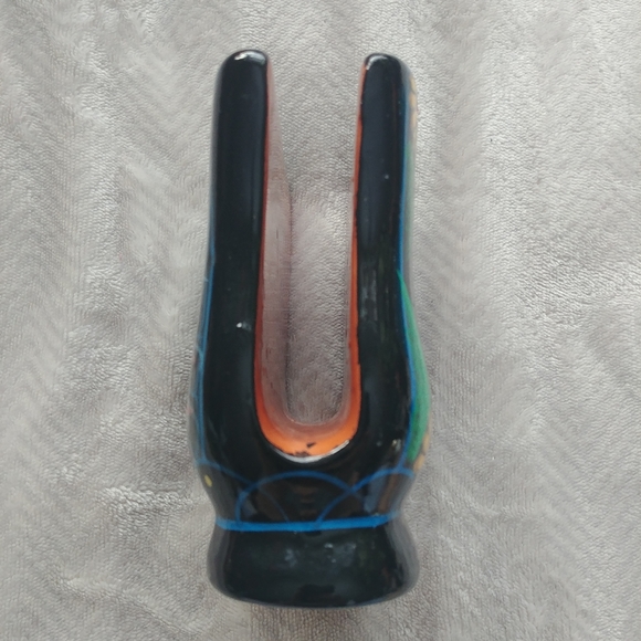 Talavera Mexican handpainted napkin holder - Picture 3 of 9